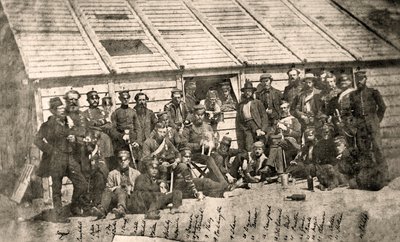 18th Royal Irish Regiment Camp, Sebastopol, May 1856 by James Robertson